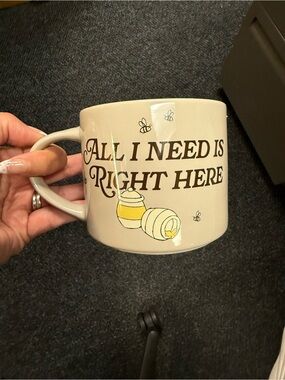 All I Need Is Right Here Disney’s Winnie the Pooh Ceramic Coffee Mug